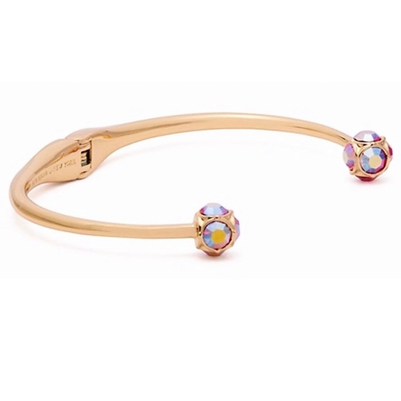 KATE SPADE • Pink Lady Marmalade Open Cuff Bracelet - Picture 1 of 4